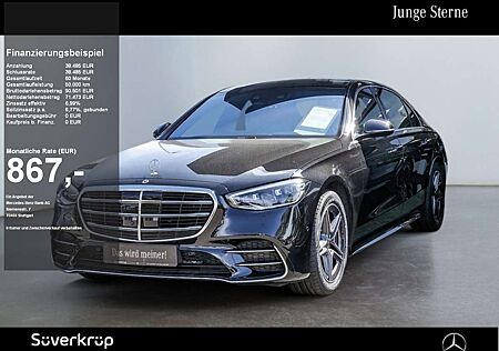 Mercedes-Benz S 580 4M lang , BURM AMG SPUR DISTR PANO 360