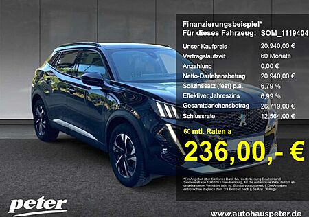 Peugeot 2008 e- GT 136 +11KW OBC+Kamer+Navi+SHZ+PanoDach+