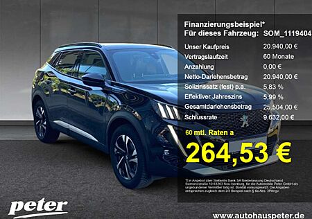 Peugeot 2008 e- GT 136 +11KW OBC+Kamer+Navi+SHZ+PanoDach+
