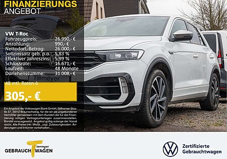VW T-Roc Volkswagen R AHK KAMERA LED VIRTUAL
