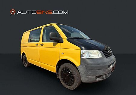 VW T5 Transporter Volkswagen Kasten 1.9TDI*2xSchiebetüren*Ahk*