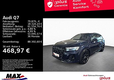 Audi Q7 50 TDI QUATT S LINE 7-SITZER MATRIX+PANO+AHK+