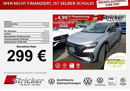 Audi Q4 e-tron 45 S-Line 299,-ohne Anzahlung Navi Matrix Kamera