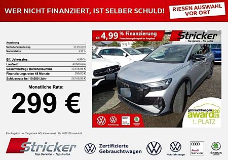 Audi Q4 e-tron 45 S-Line 299,-ohne Anzahlung Navi Matrix Kamera