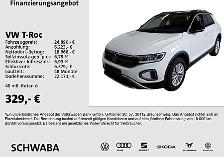 VW T-Roc Volkswagen Life 1.0 TSI *AHK*NAVI*LED*VIRTUAL*KAM*16*