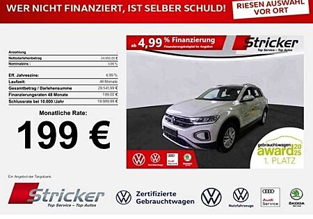 VW T-Roc Volkswagen Life 1.5TSI DSG 199,-ohne Anzahlung Navi AHK Sitz