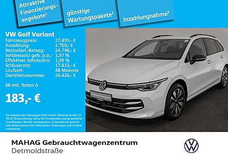 VW Golf Variant Volkswagen Golf VIII Variant 1.5 TSI GOAL AHK Navi LED Kame