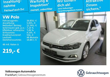 VW Polo Volkswagen 1.0 TSI Highline Navi FrontAssist DAB+