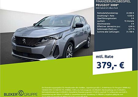 Peugeot 3008 gebraucht kaufen Peugeot 3008 Hybrid 225 Allure Pack