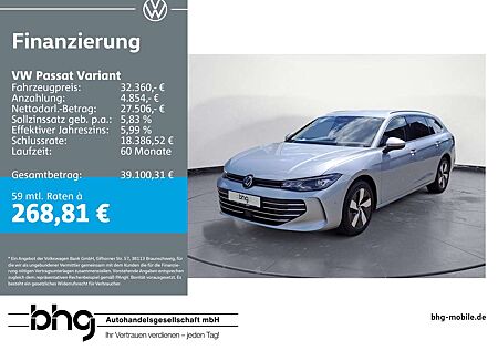 VW Passat Variant Volkswagen 1.5 e-TSI OPF DSG Business