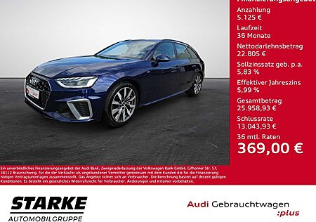 Audi A4 Avant 40 TDI S tronic S line NaviPlus LED AHK A...