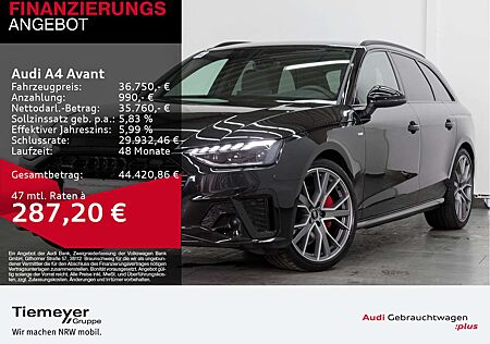 Audi A4 40 TFSI Q 2x S LINE LM19 KAMERA NAVI+ V