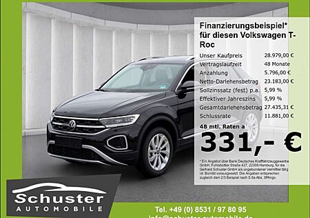 VW T-Roc Volkswagen Style 1.5TSI*DSG AHK LED+ ACC Massage Navi