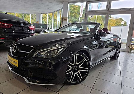 Mercedes-Benz E 220 BlueEfficiency* AMG LINE * SCHWARZ / ROT *