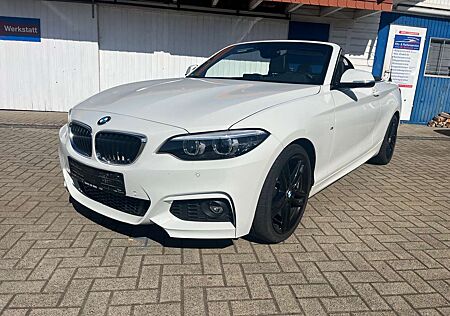 BMW 218 i Cabrio M-Sport, Leder u.v.m., HU neu, Top-Zust.