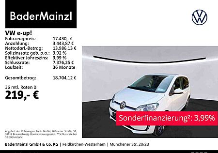 VW e-up! Volkswagen e-up! Style Plus Kamera WSS-heiz. DAB+ SHZ Alu