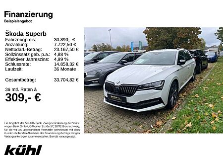Skoda Superb gebraucht kaufen Skoda Superb Combi 1.5 TSI DSG Sportline Navi,AHK,Stan