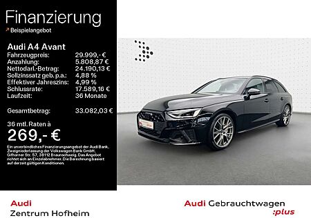 Audi A4 gebraucht kaufen Audi A4 40 TDI S line S tro*LED*Navi*Sportsitze