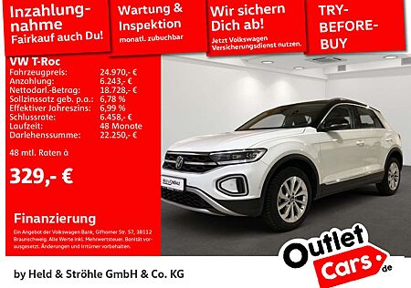 VW T-Roc Volkswagen Style 1.5 TSI DSG LED+ PARKLENK APP DAB+