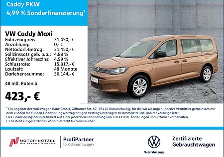 VW Caddy Volkswagen 2.0 TDI DSG SHZ+PDC+GRA+MFL+DAB+7-SI