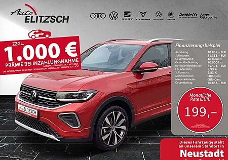 VW T-Cross gebraucht kaufen VW T-Cross Volkswagen R-Line DSG Matrix AHK Sound Keyless ACC RFK AID...