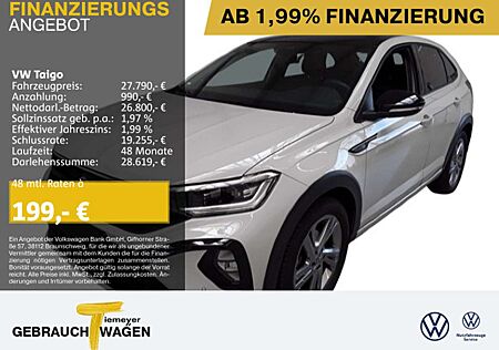 VW Taigo Volkswagen 1.5 TSI DSG R-LINE BLACK PANO LM18 BEATS A