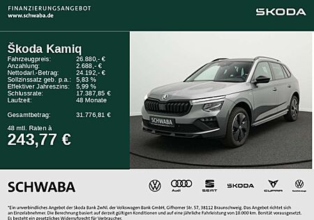 Skoda Kamiq Monte Carlo 1.0 TSI DSG *PANO*LED*AHK*17"*