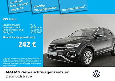 VW T-Roc Volkswagen 1.5 TSI STYLE AHK Navi LED+ACC DSG