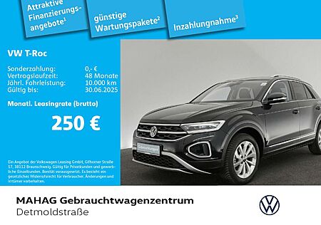 VW T-Roc Volkswagen 1.5 TSI STYLE AHK Navi LED+ACC DSG