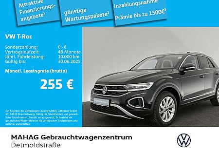 VW T-Roc Volkswagen 1.5 TSI STYLE AHK Navi LED+ACC DSG