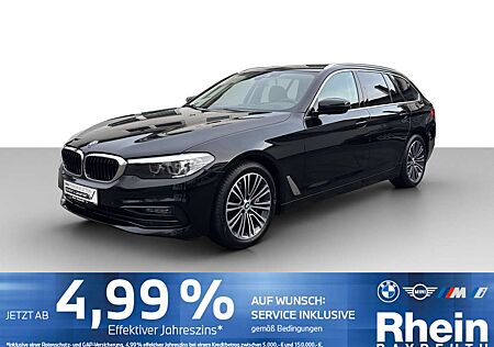 BMW 525 d Touring Sport Line Navi Pro LED ACC HUD AHK Navi