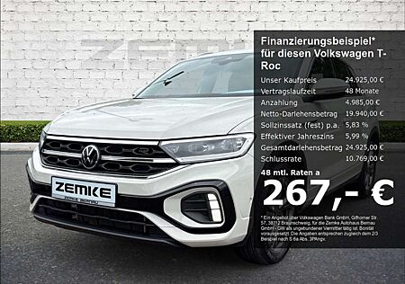 VW T-Roc Volkswagen 2.0 TDI R-Line Sportpaket Navi Digitales Cockpit M