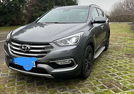 Hyundai Santa Fe blue 2.2 CRDI 2WD Automatik Style