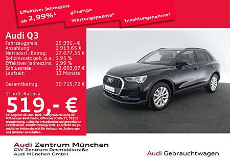 Audi Q3 gebraucht kaufen Audi Q3 45 TFSI e S tronic S line Virtual/Navi