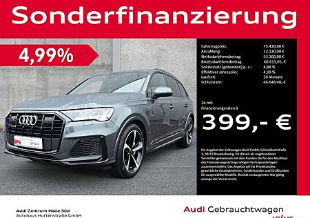 Audi Q7 55 TFSIe qu S line MATRIX AIR HuD AHK 21"