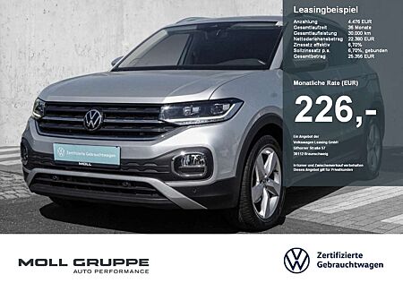 VW T-Cross Volkswagen 1.5 TSI DSG Style LM LED ACC PDC SPURH