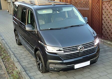 VW T6 Volkswagen .1 Multivan Sportpaket LED 18" 7Si Standh. AHK Leder SiH d-Sc