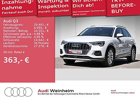 Audi Q3 35 TFSI AHK LED S-tronic Panoramadach uvm