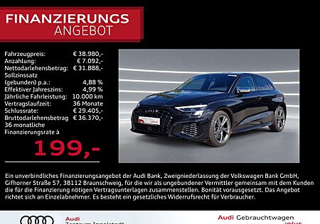 Audi S3 Sportback TFSI NAVI Optikpaket-Schwarz+ GRA