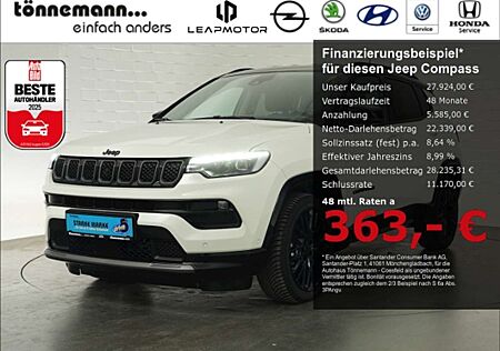 Jeep Compass S MHEV DCT+LED+NAVI+360 GRAD KAMERA+SITZ-/LENKRADH