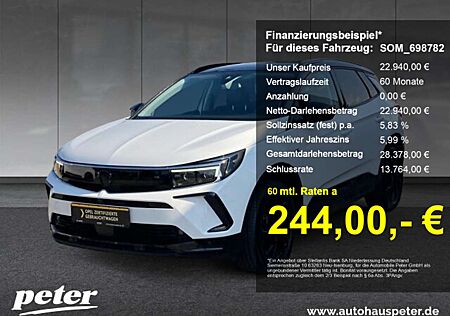 Opel Grandland 1.2 Turbo GS Line Klimaautomatik Alcanta