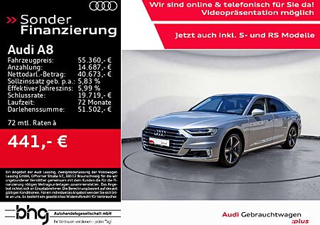 Audi A8 60 TFSI e quattro tiptronic e-tron HUD Assist