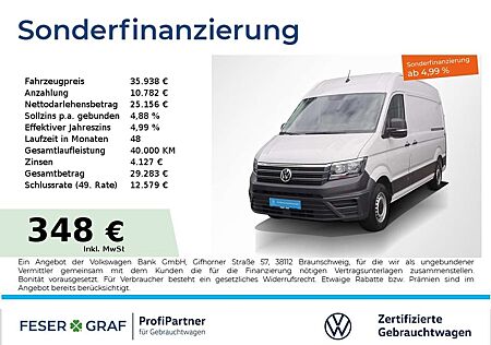VW Crafter Volkswagen 2.0TDI Kasten MR Hochdach Klimaanlage 2xSchiebe