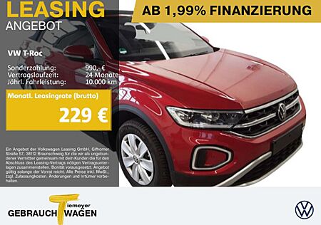 VW T-Roc Volkswagen Cabrio 1.5 TSI DSG STYLE ST.HEIZ KAMERA VI