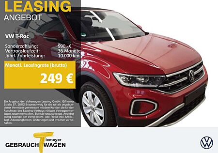 VW T-Roc Volkswagen Cabrio 1.5 TSI DSG STYLE ST.HEIZ KAMERA VI