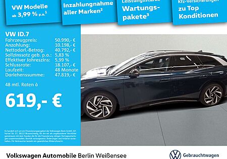 VW ID.7 Volkswagen Pro*360°*APP*HUD*MASSAGE*MEMORY*LED*LANE*