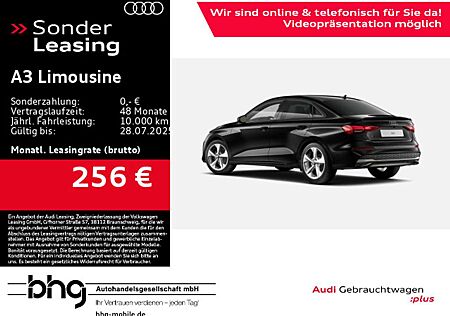 Audi A3 30 TFSI S-tronic advanced Business