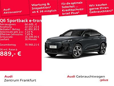 Audi Q6 e-tron S line Matrix B&O AHK HuD