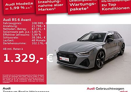 Audi RS6 4.0 TFSI TIPT*QUA*NAVI*RFK*RS-PAKET**