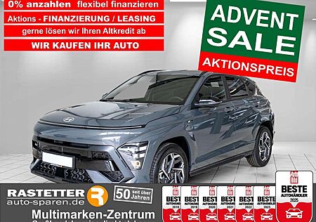 Hyundai Kona T-GDI DCT N Line 5Jahre+Navi+virtCP+ACC+Kamera+SHZ